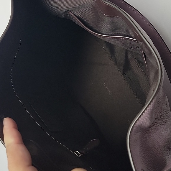 Coach Leather Hallie Shoulder Bag - Picture 9 of 12